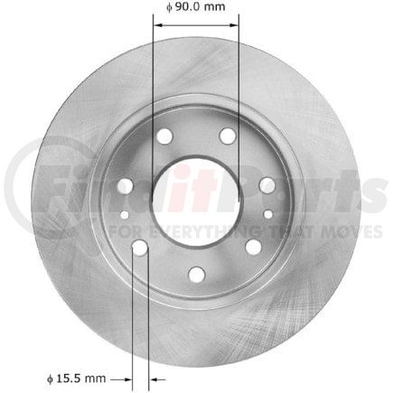 PRT5938 by BENDIX - Rotor