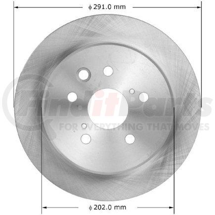 PRT5941 by BENDIX - Brake Rotor