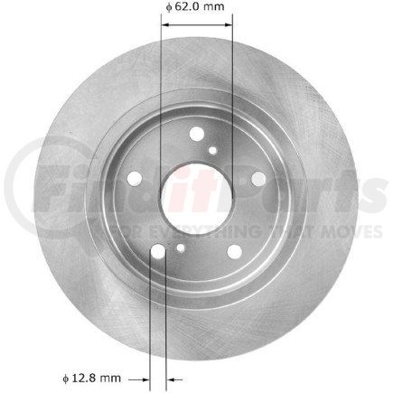 PRT5942 by BENDIX - Rotor