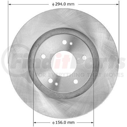 PRT5946 by BENDIX - Brake Rotor