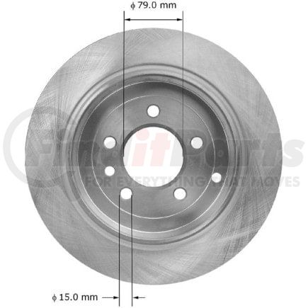 PRT5947 by BENDIX - Brake Rotor