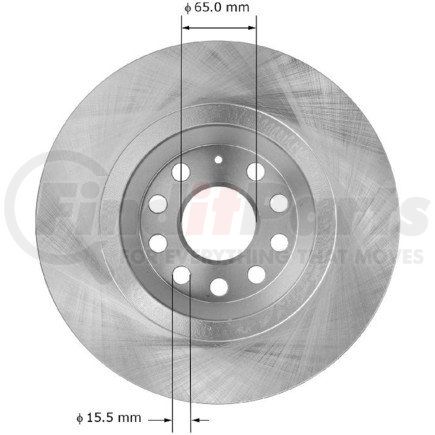 PRT5958 by BENDIX - Brake Rotor