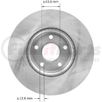 PRT5960 by BENDIX - Brake Rotor
