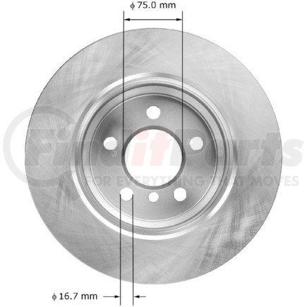 PRT5970 by BENDIX - Rotor