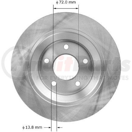 PRT5977 by BENDIX - Brake Rotor