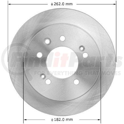 PRT5976 by BENDIX - Brake Rotor