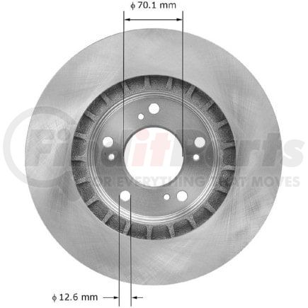 PRT5979 by BENDIX - Rotor