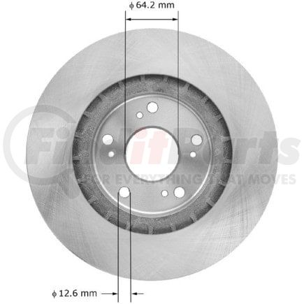 PRT5980 by BENDIX - Rotor