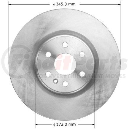 PRT5995 by BENDIX - Brake Rotor