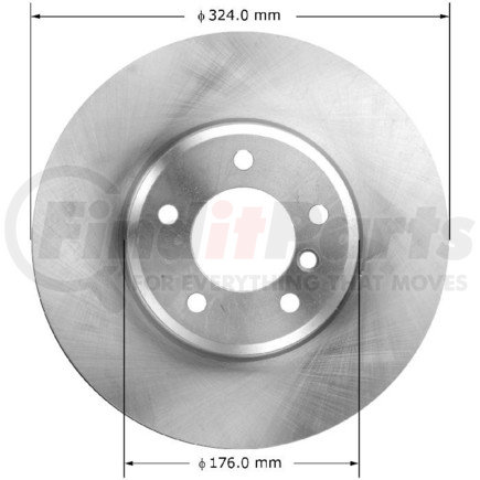 PRT6012 by BENDIX - Brake Rotor