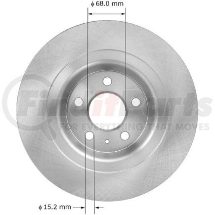 PRT6013 by BENDIX - Rotor