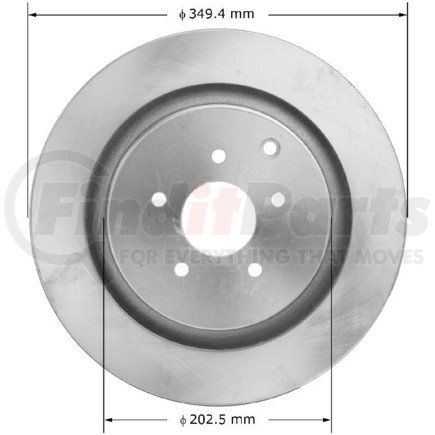 PRT6016 by BENDIX - Rotor