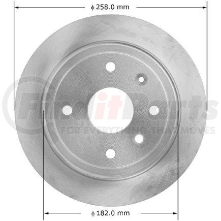 PRT6032 by BENDIX - Brake Rotor