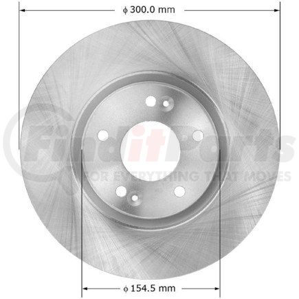 PRT6036 by BENDIX - Brake Rotor