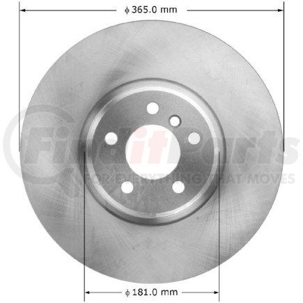 PRT6039 by BENDIX - Brake Rotor