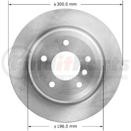 PRT6042 by BENDIX - Brake Rotor