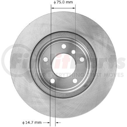PRT6049 by BENDIX - Rotor