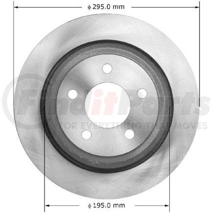 PRT6052 by BENDIX - Brake Rotor