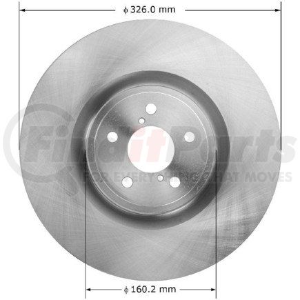 PRT6056 by BENDIX - Disc Brake Rotor