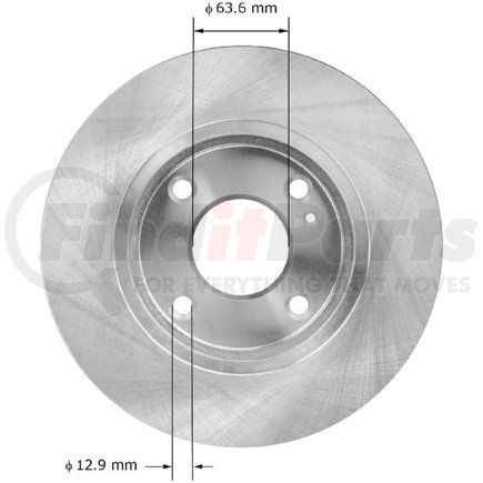 PRT6061 by BENDIX - Brake Rotor