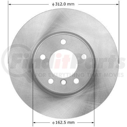 PRT6077 by BENDIX - Disc Brake Rotor