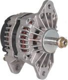 8700009 by DELCO REMY - Alternator - 24SI Model, 12V, 145A, 5/16 B+ Output Terminal, J180 Hinge