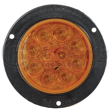 M818TA-2 by PETERSON LIGHTING - 817Ta-2/818Ta-2 Piranha LED 4" Round Rear Turn Signal