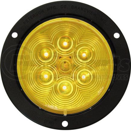 M818TA-3 by PETERSON LIGHTING - 817Ta-3/818Ta-3 Piranha LED 4" Round LED Turn Signal