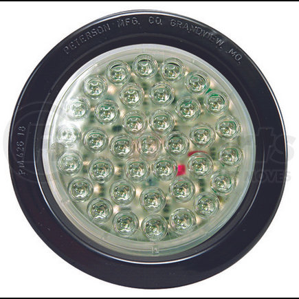 Peterson Lighting 4224 Turn Signal Light 4224 Piranha LED Round Clear Lens Auxiliary Light
