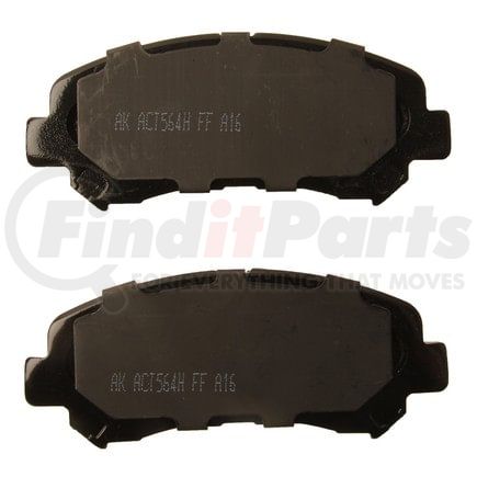 ACT1338 by AKEBONO - ProACT Ultra Premium Ceramic Disc Brake Pad Kit
