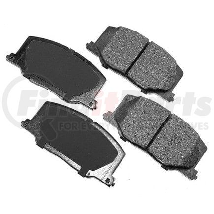 Akebono ACT356 Disc Brake Pad Set ULTRA PREM FRICTION