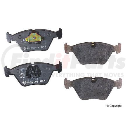 ATE Brake Products D 1131 A Disc Brake Pad for BMW