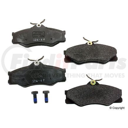 ATE Brake Products D 1139 A Disc Brake Pad for VOLKSWAGEN WATER