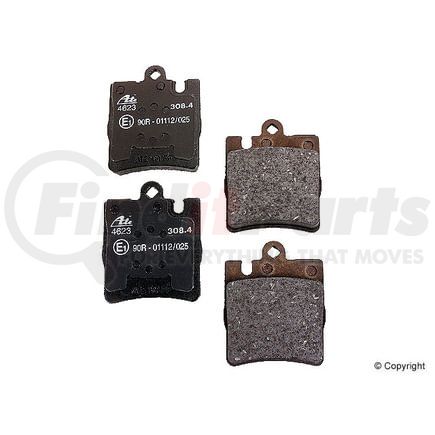 D 2052 A by ATE BRAKE PRODUCTS - Disc Brake Pad for MERCEDES BENZ