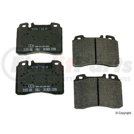 D 237 A by ATE BRAKE PRODUCTS - Disc Brake Pad for MERCEDES BENZ
