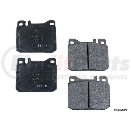 D 254 A by ATE BRAKE PRODUCTS - Disc Brake Pad for MERCEDES BENZ