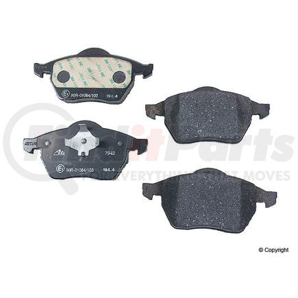 D 307 A by ATE BRAKE PRODUCTS - Disc Brake Pad for VOLKSWAGEN WATER