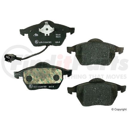D 308 A by ATE BRAKE PRODUCTS - Disc Brake Pad for VOLKSWAGEN WATER