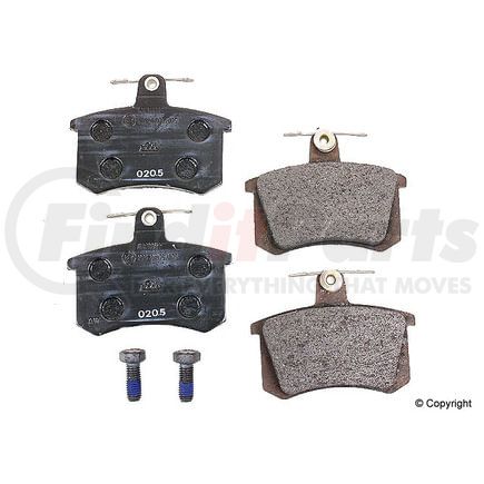D 363 A by ATE BRAKE PRODUCTS - Disc Brake Pad for VOLKSWAGEN WATER