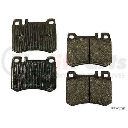 D 671 A by ATE BRAKE PRODUCTS - Disc Brake Pad for MERCEDES BENZ