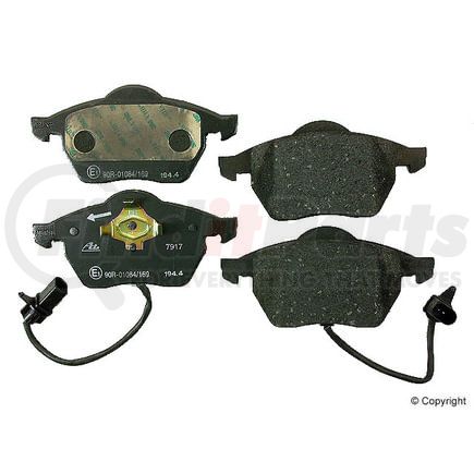 D 600 A by ATE BRAKE PRODUCTS - Disc Brake Pad for VOLKSWAGEN WATER