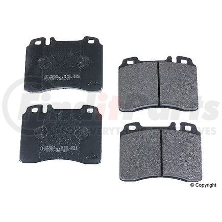 D 733 A by ATE BRAKE PRODUCTS - Disc Brake Pad for MERCEDES BENZ