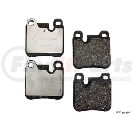 D 749 A by ATE BRAKE PRODUCTS - Disc Brake Pad for PORSCHE