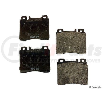 D 786 A by ATE BRAKE PRODUCTS - Disc Brake Pad for MERCEDES BENZ