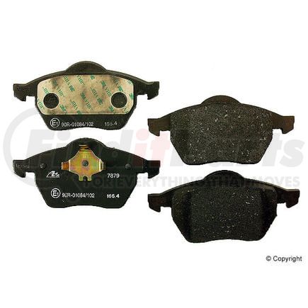 D 807 A by ATE BRAKE PRODUCTS - Disc Brake Pad for VOLKSWAGEN WATER