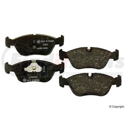 D 796 A by ATE BRAKE PRODUCTS - Disc Brake Pad for VOLVO