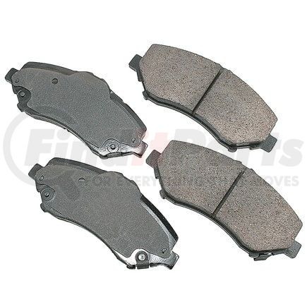 Akebono ASP1273 Disc Brake Pad Set Performance Ultra Premium Ceramic Disc Brake Pad Kit