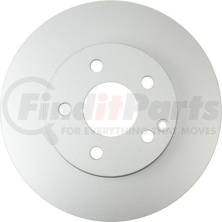 SP28155 by ATE BRAKE PRODUCTS - ATE Coated Single Pack Front Disc Brake Rotor SP28155 for Mercedes Benz