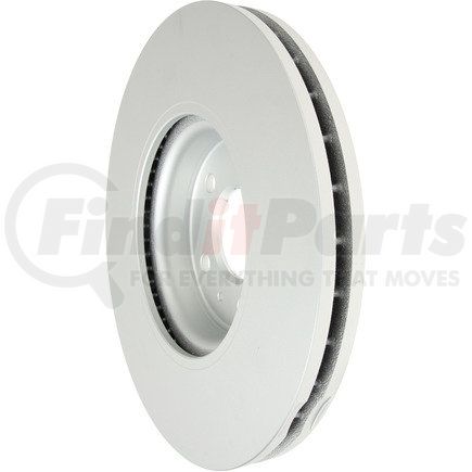 SP30235 by ATE BRAKE PRODUCTS - ATE Coated Single Pack Front Disc Brake Rotor SP30235 for Audi