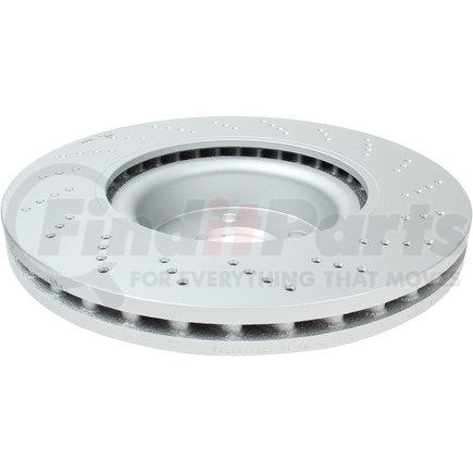 SP32168 by ATE BRAKE PRODUCTS - ATE Coated Single Pack Front Disc Brake Rotor SP32168 for Mercedes Benz